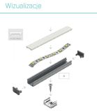 Zaślepka Boczna Do Profilu typ A Nawierzchniowego Kingled