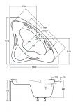 Wanna Symetryczna Ewa 134x134 Besco