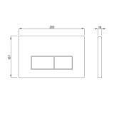 Przycisk Pluto P58-0130-0251 Biały Fluidmaster