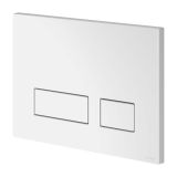 mini: Przycisk Spłukujący Movi II Plain Biały Błyszczący K3041-001 Cersanit (2)