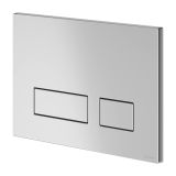 mini: Przycisk Spłukujący Movi II Plain Chrom Matowy K3041-003 Cersanit (2)
