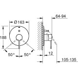 Bateria Wannowa Essence Chrom 19285001 Grohe