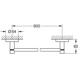 Wieszak Na Ręcznik Kąpielowy Essentials 40366001 Grohe