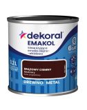 Emalia Olejno-Alkidowa Emakol Strong Brązowy Ciemny Mat 0,2L Dekoral