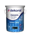 Emalia Olejno-Alkidowa Emakol Strong Czarna Połysk 5L Dekoral