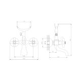 Słuchawka Prysznicowa Zaharra Chrom ASZA111111 Avapax