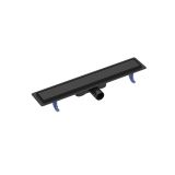 mini: Odpływ Liniowy Z Rusztem Dwustronnym 60cm Tako Czarny Matowy S907-017 Cersanit (1)