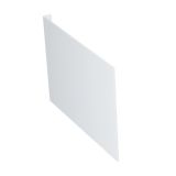 mini: Panel Boczny Do Wanien Zen 160cm 170cm 180cm Biały S401-100 Cersanit (1)