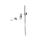 mini: Bateria Wannowa Z Zestawem Prysznicowym City Chrom S952-036 Cersanit (1)