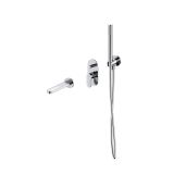 mini: Bateria Wannowa Z Zestawem Prysznicowym Crea Chrom S952-035 Cersanit (1)