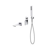 mini: Bateria Wannowa Z Wylewką I Zestawem Prysznicowym Mille Chrom S952-037 Cersanit (1)