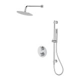 mini: Bateria Wannowo-Prysznicowa Z Deszczownicą I Zestawem Prysznicowym Zen Chrom S952-032 Cersanit (1)