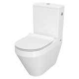 mini: Kompakt WC Z Deską Wolnoopadającą Crea Biały K114-023 Cersanit (1)