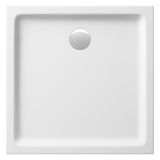 mini: Brodzik Kwadratowy 80x4 Tako Biały S204-009 Cersanit (2)