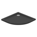 mini: Brodzik Półokrągły 90x4 Tako Czarny Matowy S204-039 Cersanit (1)