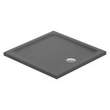 mini: Brodzik Kwadratowy 90x4 Tako Szary Matowy S204-035 Cersanit (1)