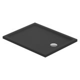 mini: Brodzik Prostokątny 100x80x4 Tako Czarny Matowy S204-041 Cersanit (1)