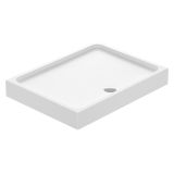 mini: Brodzik Prostokątny 120x90x16 Ze Zintegrowanym Panelem Tako Biały S204-028 Cersanit (1)