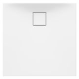 mini: Brodzik Kwadratowy 80x4  Z Syfonem Tako Slim Biały S601-121 Cersanit (2)