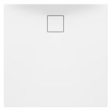 mini: Brodzik Kwadratowy 90x4 Z Syfonem Tako Slim Biały S601-122 Cersanit (2)