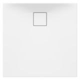 mini: Brodzik Kwadratowy 80x4 Z Syfonem Tako Slim Biały Matowy S932-157 Cersanit (2)