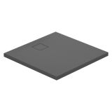 mini: Brodzik Kwadratowy 90x4 Z Syfonem Tako Slim Szary Matowy S932-162 Cersanit (1)