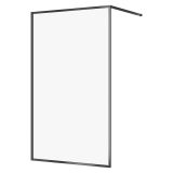 mini: Walk-In 120x200 Szkło Transparentne Larga Czarny S932-140 Cersanit (1)