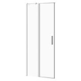 mini: Drzwi Na Zawiasach Do Kabiny Prysznicowej 80x195 Lewe  Moduo Chrom S162-003 Cersanit (1)