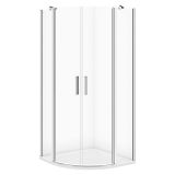 mini: Kabina Prysznicowa Półokrągła 90x90x195 Moduo Chrom S162-010 Cersanit (1)
