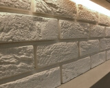 Kamień Dekoracyjny z Fugą Parma 1 Biały 22,2x7,4 Stegu