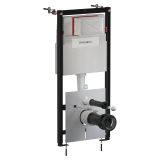 mini: Stelaż Podtynkowy Do Miski WC Z Funkcją Oszczędnego Spłukiwania Strongframe SFEWC1 Omnires (1)