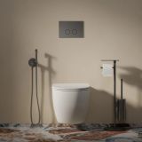 mini: Stelaż Podtynkowy Do Miski WC Z Funkcją Oszczędnego Spłukiwania Z Przyciskiem Spłukującym Ze Stali Nierdzewnej Strongframe Grafit Szczotkowany STFWCECO1R45-RGR Omnires (3)