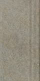 Stopnica Eremite Taupe Mat Struktura 30x60 Paradyż