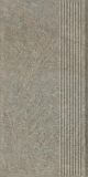 Stopnica Eremite Taupe Mat Struktura 30x60 Paradyż