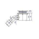 Syfon Livada Siwl 90Mm Sanswiss