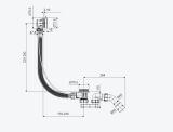 Przelew Standardowy Automatyczny Simple 2.0 Czarny ARIN.3157BL Excellent