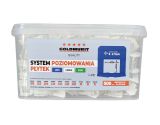 System Poziomowania Płytek Klipsy Rozmiar 1,5mm Białe Opakowanie 500 sztuk Goldmurit