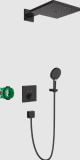 System Prysznicowy Podtynkowy Raindance E Z Termostatem Czarny Mat 27939670 Hansgrohe