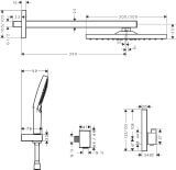 System Prysznicowy Podtynkowy Raindance E Z Termostatem Czarny Mat 27939670 Hansgrohe