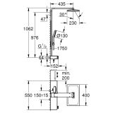 System Prysznicowy Z Termostatem Rainshower Aqua Pure 100961KI00 Grohe