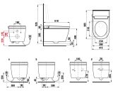 Toaleta Myjąca Wisząca Veloa Pro Smart 610x415 mm Biała H8215250000001 Emporia
