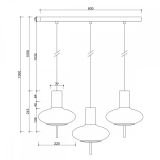 Lampa Sufitowa Torni A Biały TOL311P0 Ummo