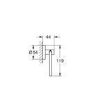 Uchwyt Na Papier Essentials Matte Black 1024722430 Grohe