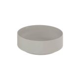 Umywalka Ceramiczna Nablatowa Okrągła 40X40 Resa Jasny szary mat 58CW10O2 Kludi