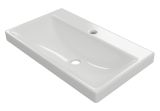 Umywalka Meblowa 65x37 cm Prostokątna Z Otworem Na Baterię Blanko Biały Połysk CENL.6317.650.WH Excellent
