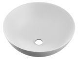 Umywalka Nablatowa 40 cm Okrągła Luqa Biały Mat CEAC.6401.400.WHM Excellent