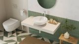 Umywalka Nablatowa 40 cm Okrągła Luqa Biały Mat CEAC.6401.400.WHM Excellent