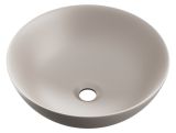 Umywalka Nablatowa 40 cm Okrągła Luqa Cappucino Mat CEAC.6401.400.CAM Excellent