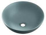 Umywalka Nablatowa 40 cm Okrągła Luqa Mint Blue Mat CEAC.6401.400.MBM Excellent