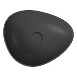 mini: Umywalka Nablatowa 45 Nieregularna Moduo Antracyt Mat K116-105 Cersanit (2)